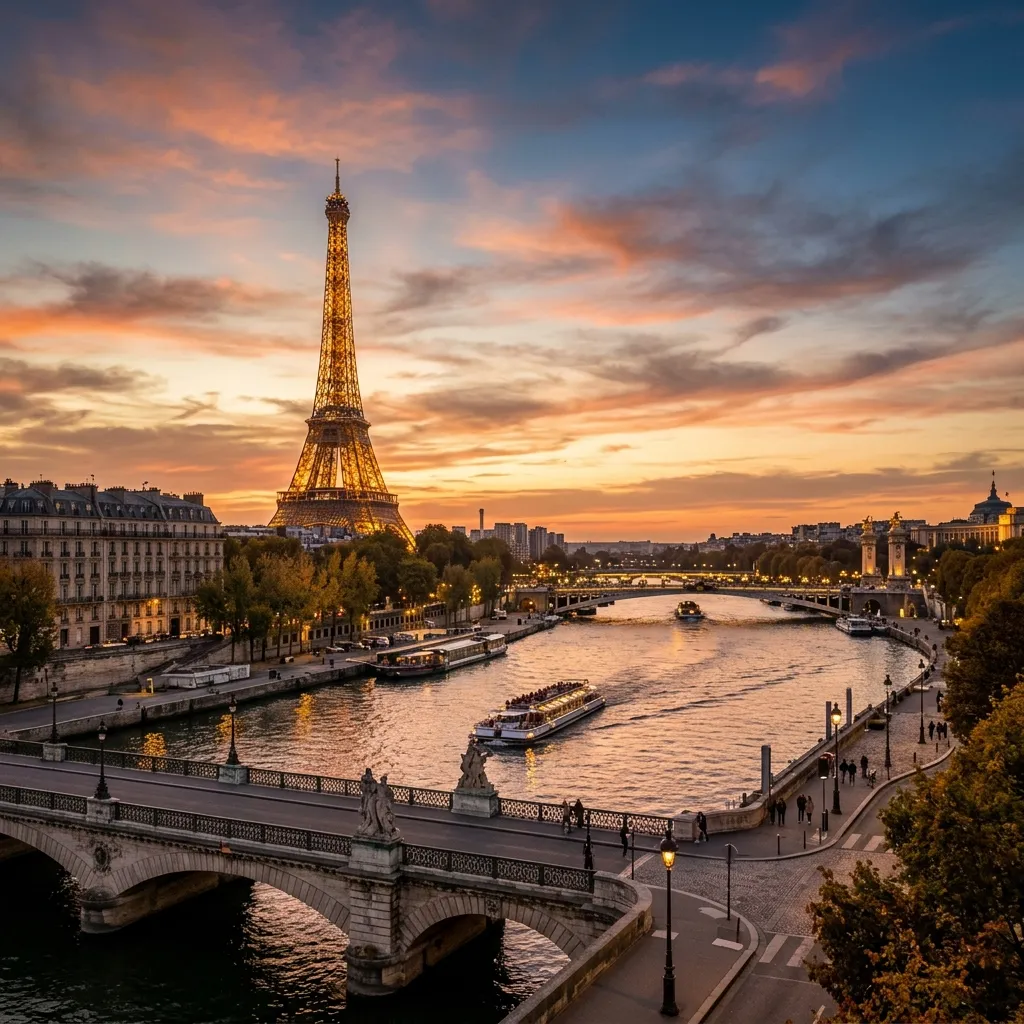 Vue de Paris - Naturalisation