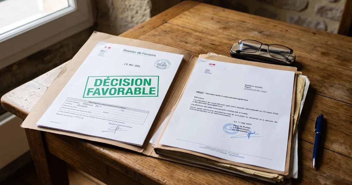 REX Recours : décisions gagnées et perdues face à la préfecture